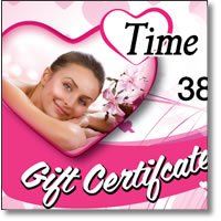 Time Out Day Spa Gift Certificates Banner